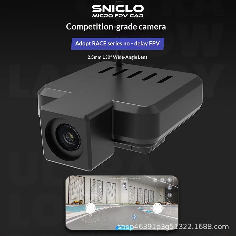 SNICLO FPV RC Car Mini Pocket Wireless Wifi First Person View Phone Controlled Racing Toy Car for Boys Birthday and Holiday Gift